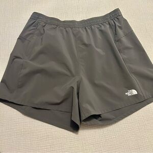 Women’s North Face Flashdry-XD Grey Hiking Running Shorts Sz L Large